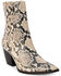 Image #1 - Matisse Women's Caty Snake Print Booties - Round Toe, , hi-res