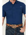 Image #3 - Ariat Men's VentTEK Outbound Solid Short Sleeve Fitted Performance Shirt, Dark Blue, hi-res