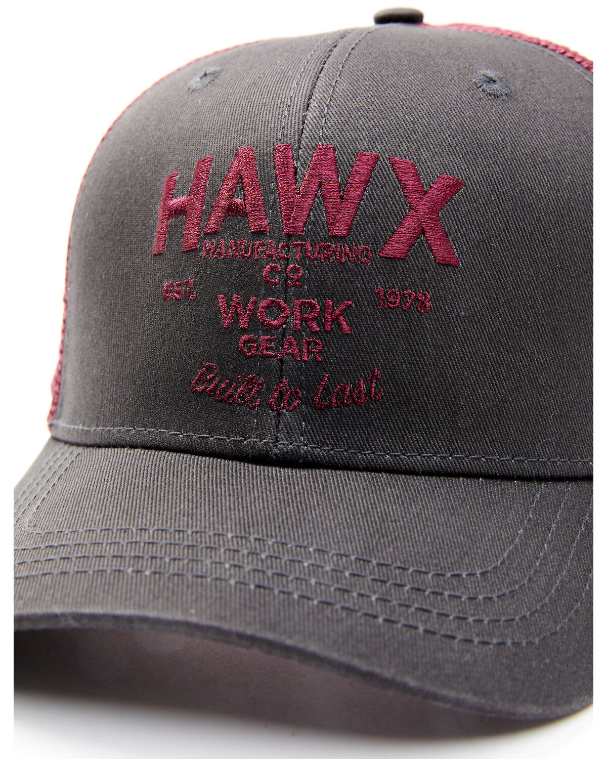 Image #2 - Hawx Men's Logo Ball Cap, Black, hi-res
