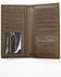 Cody James Men's Mexican Flag Rodeo Checkbook Wallet, Brown, hi-res