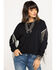 Image #5 - Roper Women's Chain Fringe Long Sleeve Top, , hi-res
