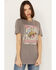 Image #1 - Bohemian Cowgirl Women's Wild West Rodeo Graphic Tee, Taupe, hi-res