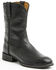 Image #1 - Cody James Men's Highland Roper Boots - Round Toe, Black, hi-res