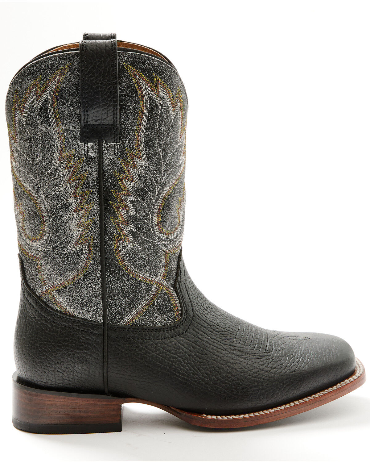Image #2 - Cody James Cush Core® Men's Tracker Western Boots - Broad Square Toe, Black, hi-res