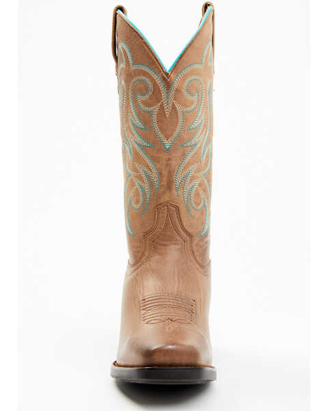 Image #5 - Shyanne Women's Xero Gravity Embroidered Performance Western Boots - Square Toe, Brown, hi-res