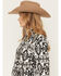 Image #2 - Hooey Women's Southwestern Print 1/4 Zip Fleece Jacket, White, hi-res