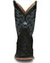 Image #4 - Justin Men's Ocean Front Exotic Pirarucu Western Boots - Broad Square Toe, Black, hi-res