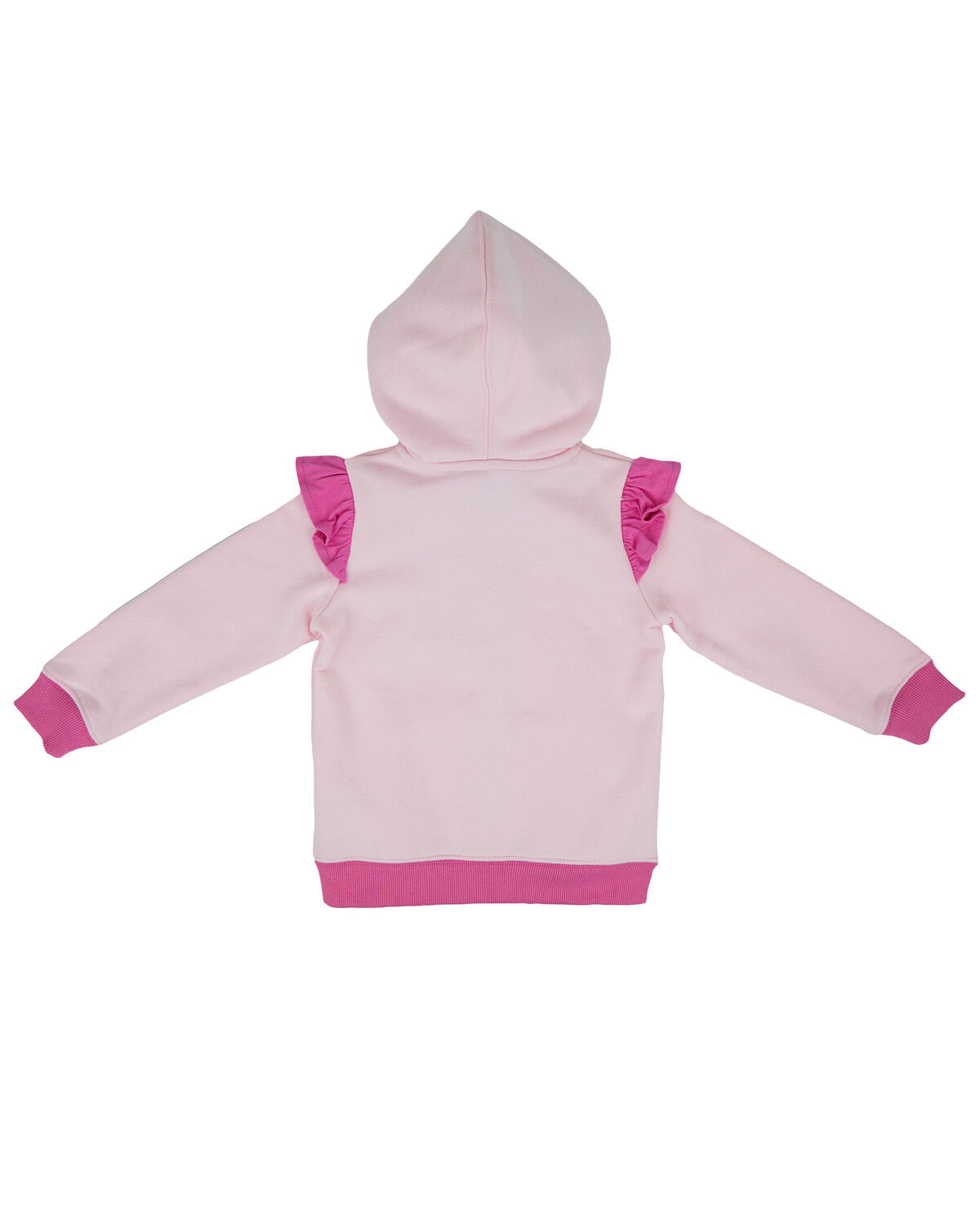 Image #4 - Wrangler Toddler Girls' Ruffle Hooded Jacket, Pink, hi-res