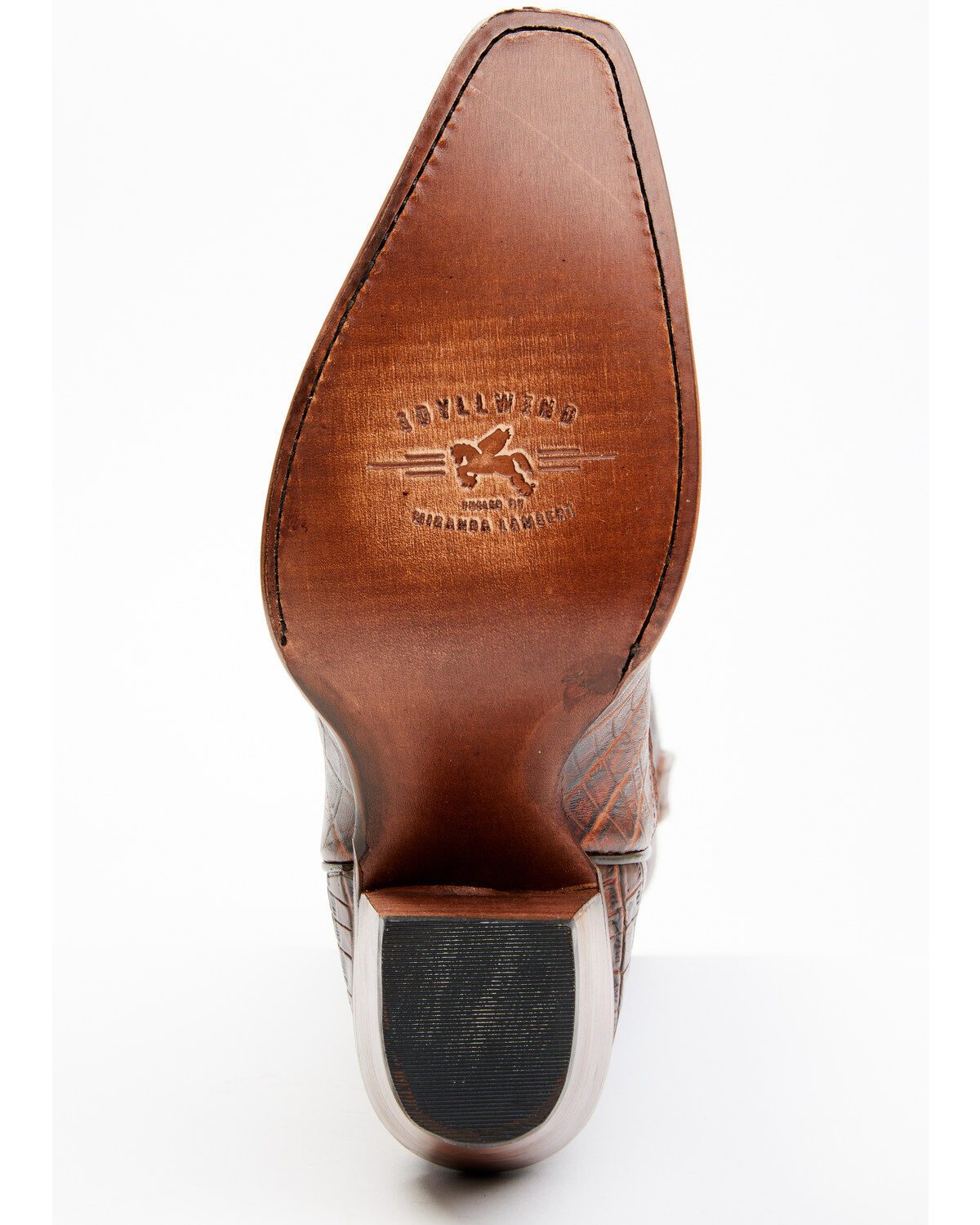Image #7 - Idyllwind Women's Frisk Me Printed Leather Western Boots - Snip Toe, Brown, hi-res