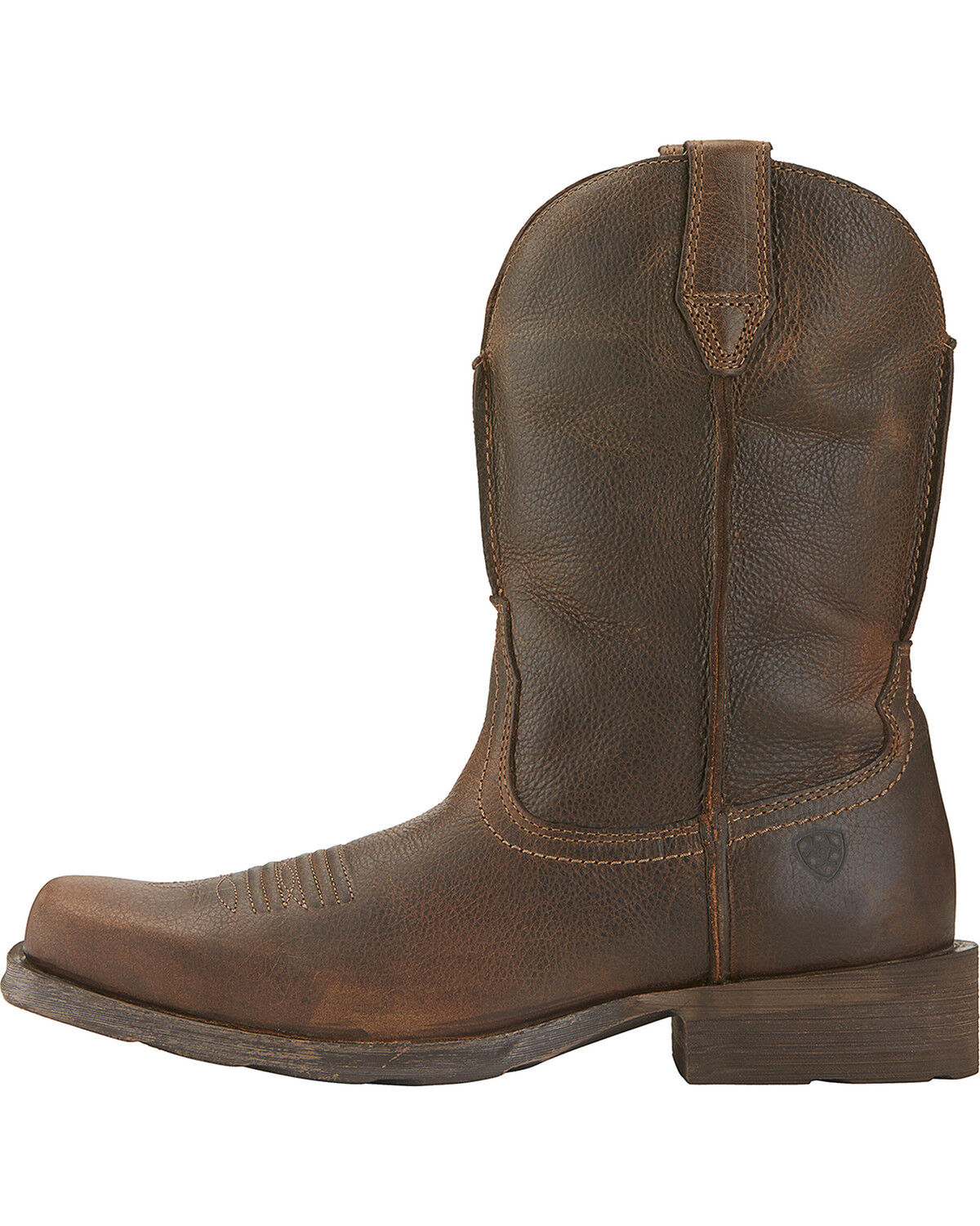 Image #2 - Ariat Men's Rambler Western Performance Boots - Square Toe, Wicker, hi-res