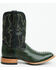 Image #2 - Cody James Men's Exotic Python Western Boots - Broad Square Toe, Green, hi-res