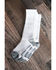 Image #1 - Boot Barn Basic 3-Pack Over The Calf Socks, White, hi-res