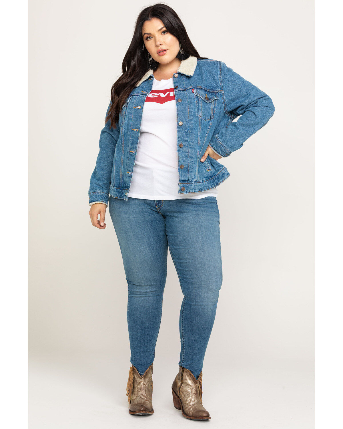 levi's jacket sherpa womens