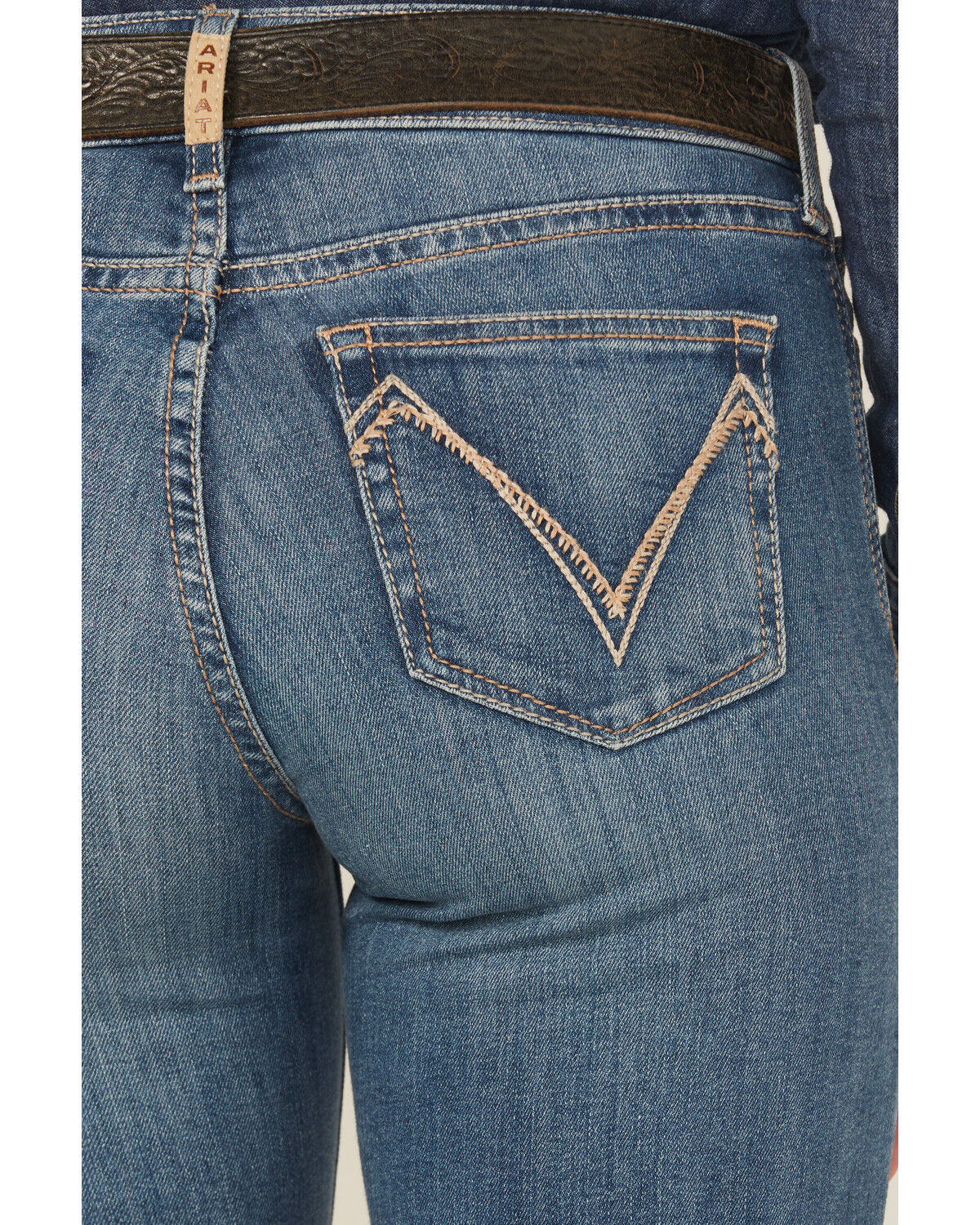 Product Name:  Ariat Women's Isabelle Medium Wash Trouser Denim Jeans