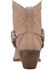 Dingo Women's Gummy Bear Harness Western Fashion Booties - Snip Toe, Natural, hi-res