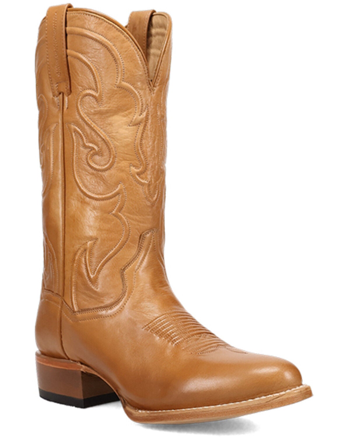 Dan Post Men's Rio Grande Tall Western Boots - Round Toe, Camel, hi-res