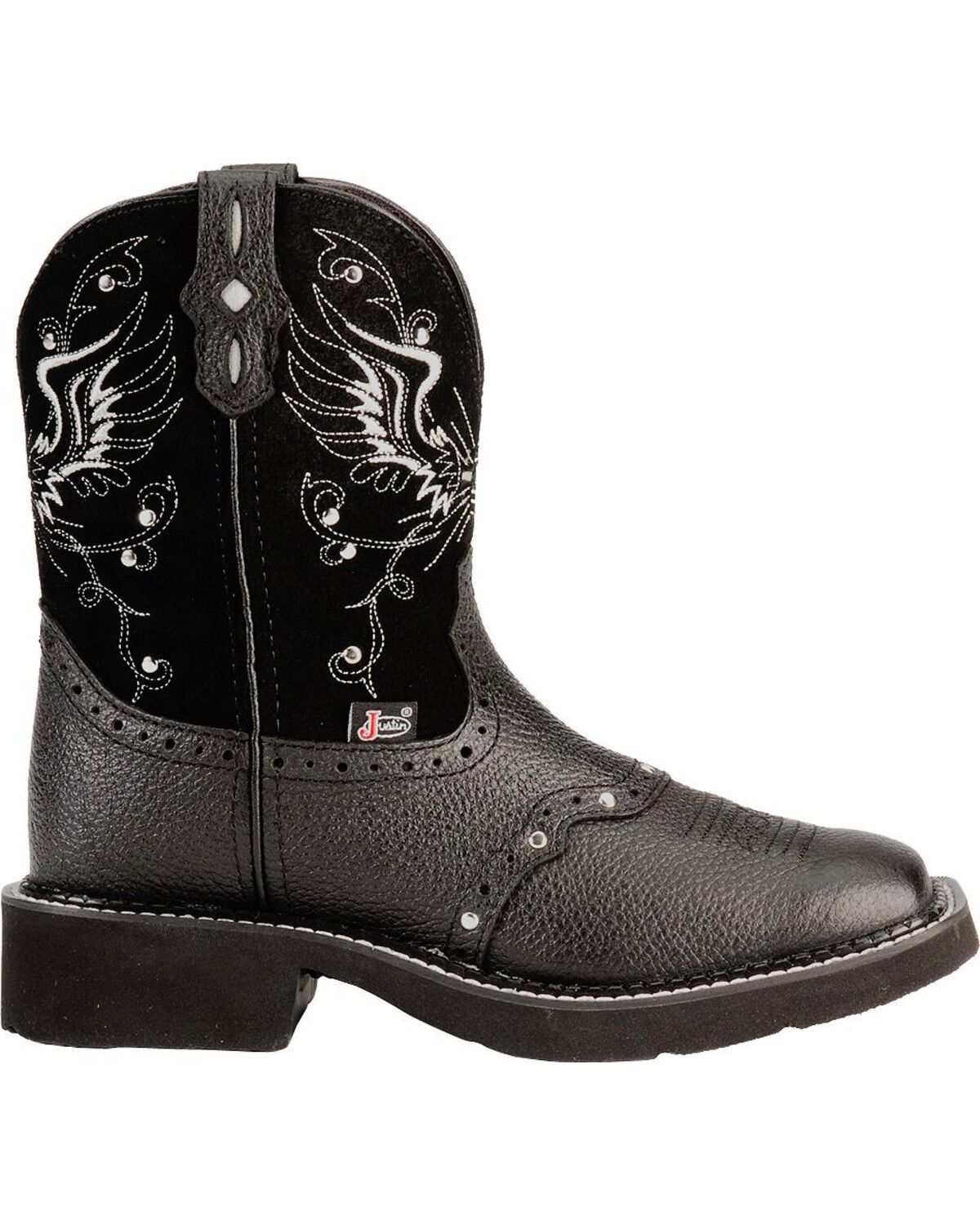 black justin boots