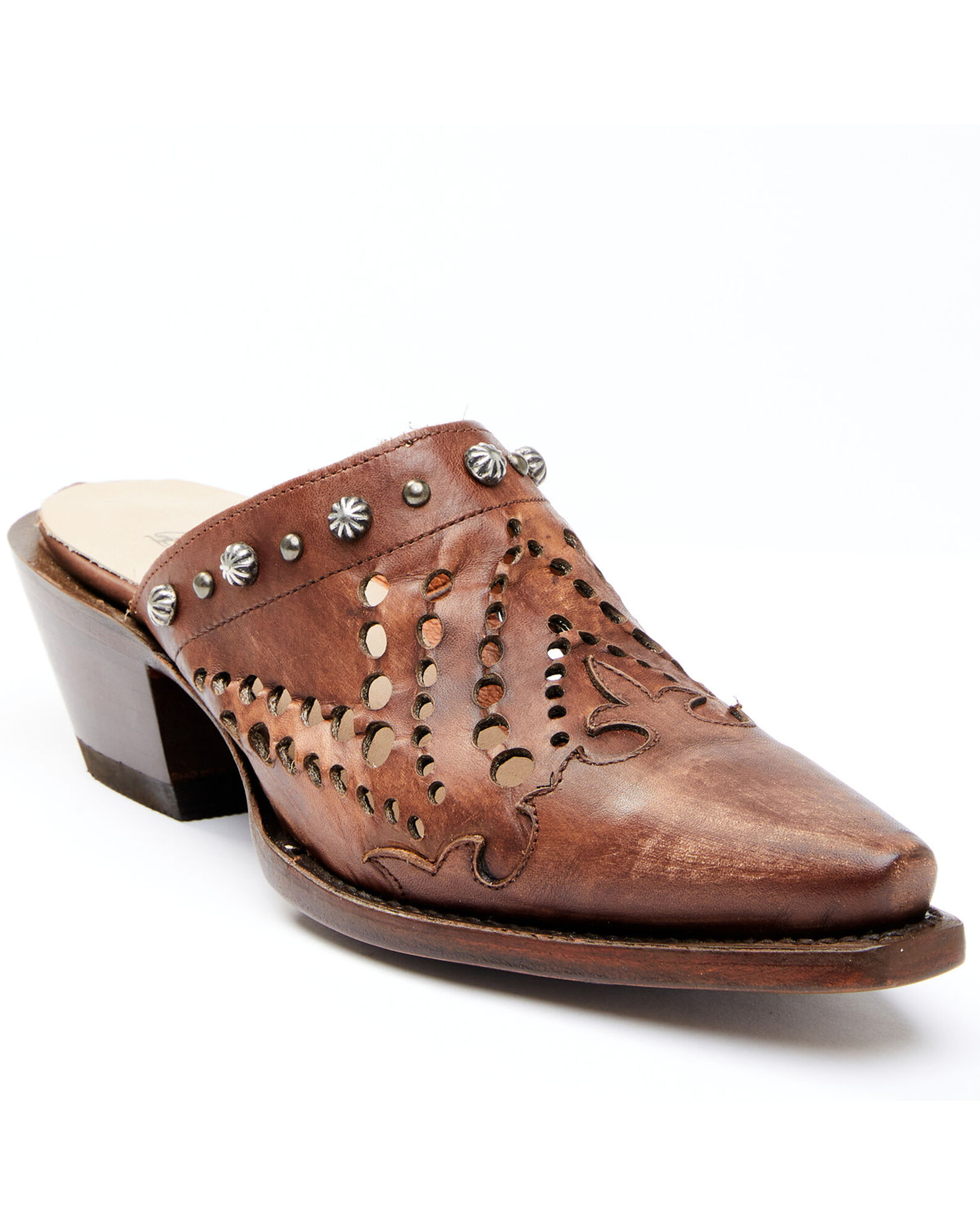 Bcbg western mules shop