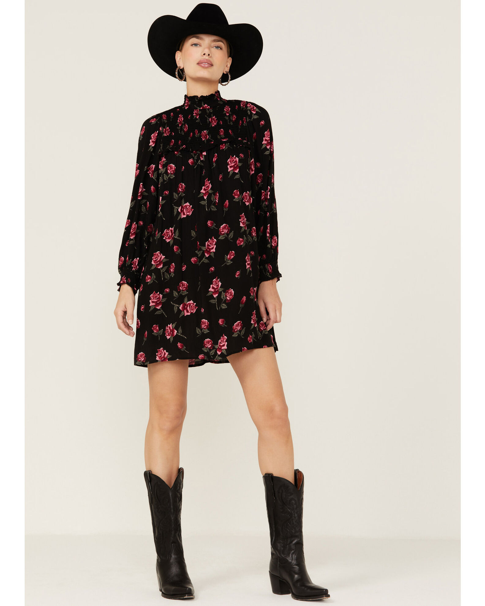 Angie online floral dress