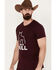 Image #2 - Cody James Men's Desert Bull Skull Short Sleeve Graphic T-Shirt, , hi-res