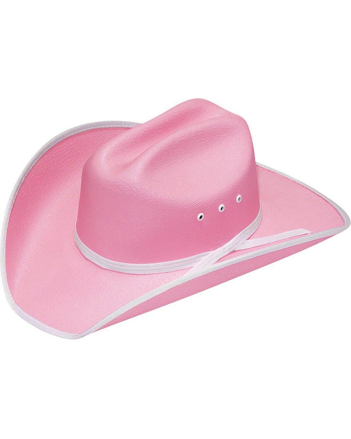 Image #1 - Twister Kids' Sancho Straw Cowboy Hat, Pink, hi-res