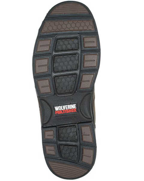 Image #5 - Wolverine Men's Bandit Work Boots - Composite Toe, Dark Brown, hi-res