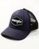 Image #1 - Wrangler Men's Standard Logo Patch Mesh-Back Ball Cap, Navy, hi-res
