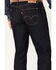 Image #4 - Levi's Men's 514 Cleaner Dark Wash Stretch Regular Straight Leg Jeans, Blue, hi-res