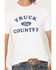 Image #3 - Brixton X Ford Men's Truck Country Short Sleeve Graphic T-Shirt, White, hi-res