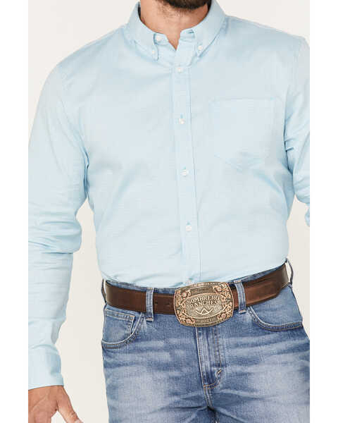 Image #3 - Cody James Men's Glacier Button Down Western Shirt , Blue, hi-res
