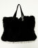 Image #2 - Azalea Wang Women's Confidante Faux Fur Bag, Black, hi-res