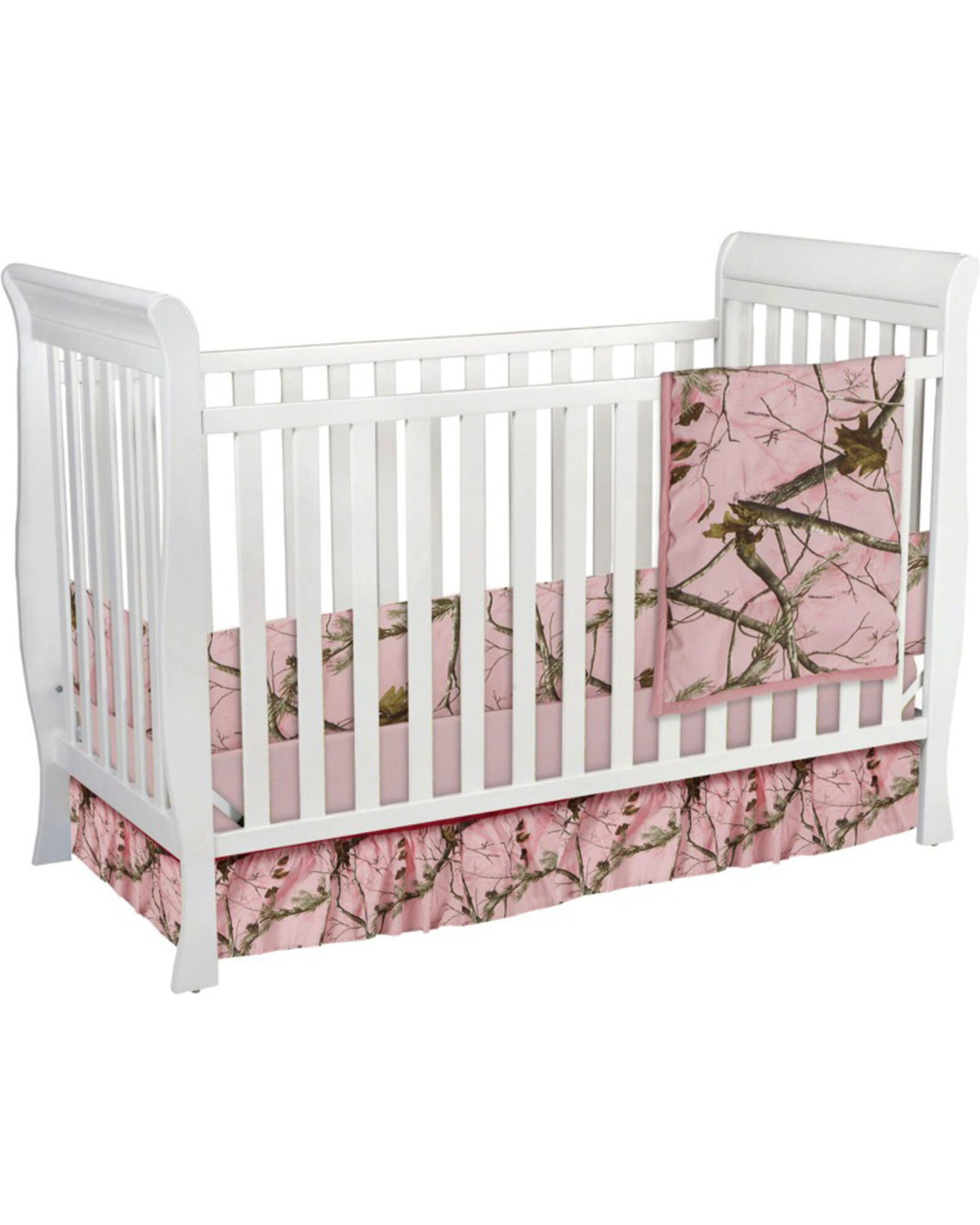 Carstens Pink Realtree AP Camo Crib Set 3 Piece