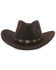 Cody James® Men's Santa Ana Wool Hat, Brown, hi-res