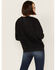 Image #4 - Changes Women's Modelo Day Of The Dead Crewneck Sweatshirt , Black, hi-res