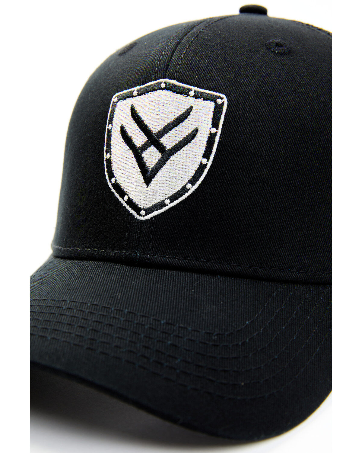 Image #2 - Hawx Men's Shield Logo Patch Ball Cap, Black, hi-res