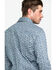 Rough Stock By Panhandle Men's Langunita Vintage Print Long Sleeve Western Shirt , Grey, hi-res