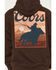 Image #4 - Coors Men's Desert Rider Hooded Sweatshirt, Dark Brown, hi-res