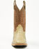 Image #4 - Cody James Little Boys' Gator Print Western Boots - Broad Square Toe, Brown, hi-res
