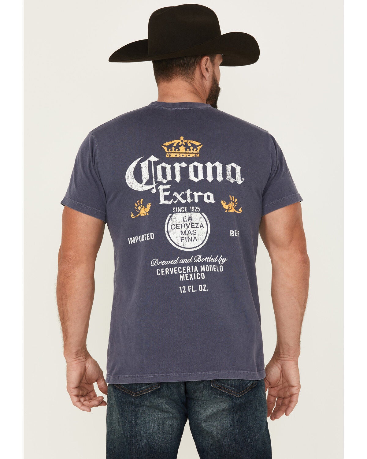 Changes Men's Corona Short Sleeve Pocket Graphic T-Shirt, Navy, hi-res