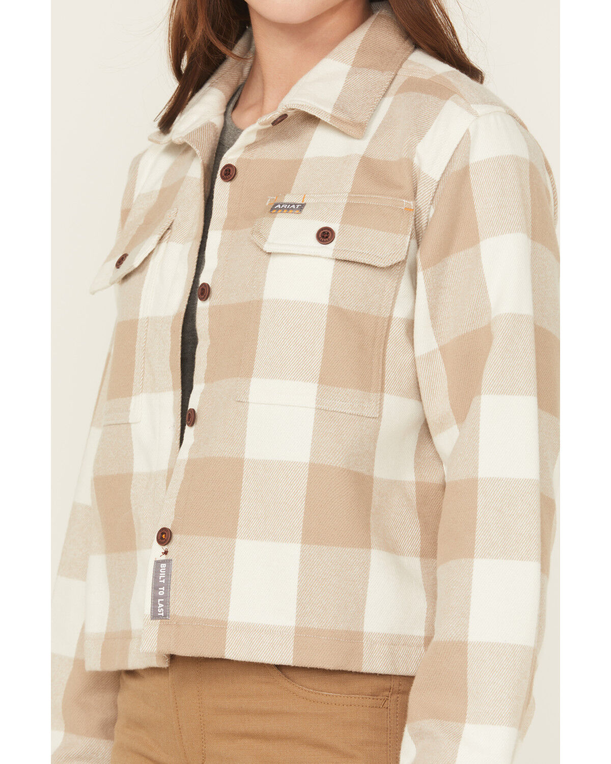 Ariat Women's Rebar Heavy Durastretch Flannel Work Shirt