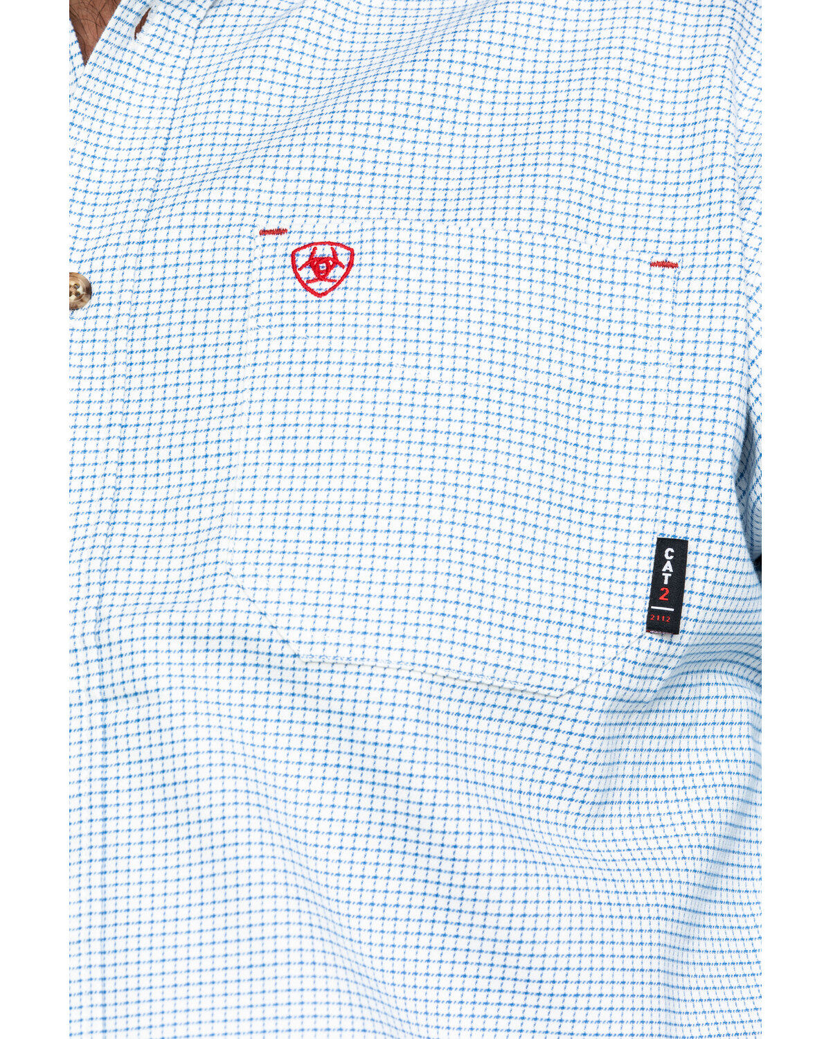 Image #3 - Ariat Men's FR Solid Durastretch Long Sleeve Work Shirt - Big, , hi-res