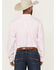 Image #4 - Ariat Men's Striped Long Sleeve Button-Down Western Shirt, Pink, hi-res