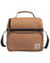 Image #1 - Carhartt Insulated 12 Can Two Compartment Lunch Cooler, Brown, hi-res