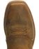 Image #6 - Double-H Men's Western Work Boots, Golden Tan, hi-res