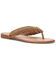 Image #1 - Frye Women's Ava Fringe Sandals, Brown, hi-res