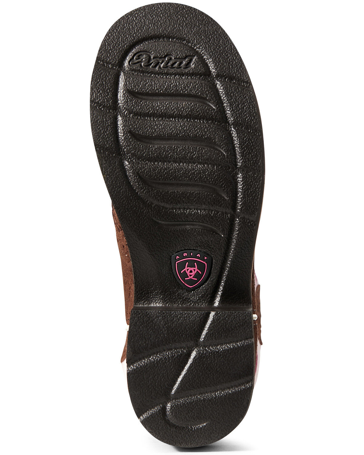 Image #5 - Ariat Girls' Tooled Cowgirl Western Boots - Round Toe, , hi-res