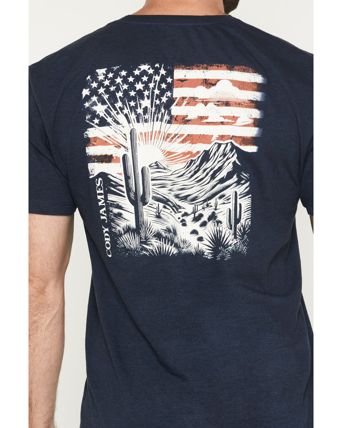 Product Name:  Cody James Men's Desert Flag Patriotic Short Sleeve Graphic T-Shirt