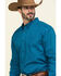 Image #3 - Cody James Core Men's Ringfield Micro Geo Print Long Sleeve Western Shirt, , hi-res