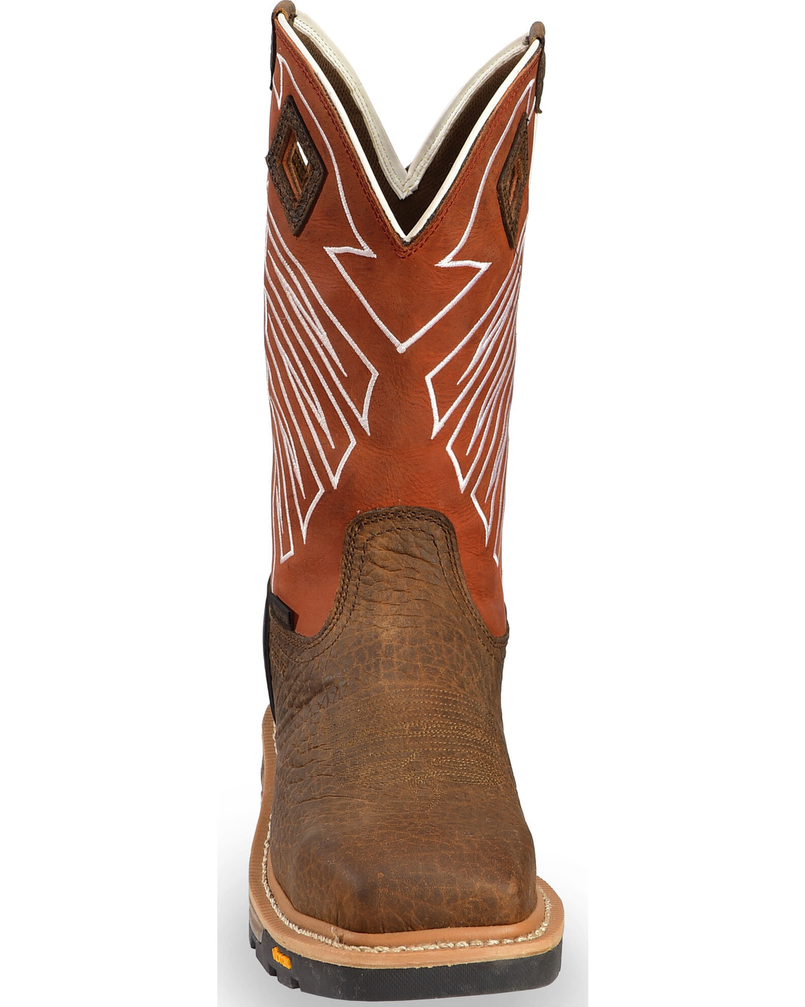Justin vibram boots sales