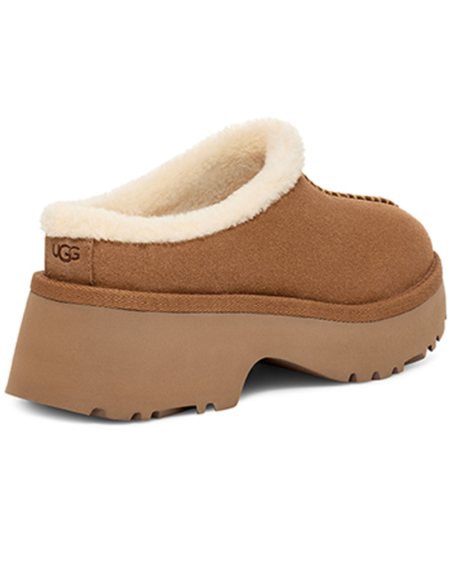 Image #4 - UGG Women's New Heights Cozy Clogs, Chestnut, hi-res